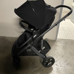 Evenflo Pivot Suite Modular Stroller – Reversible Seat – Black