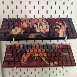 Charizard Pokemon And Jujutsu Kaisen Higround Keyboards