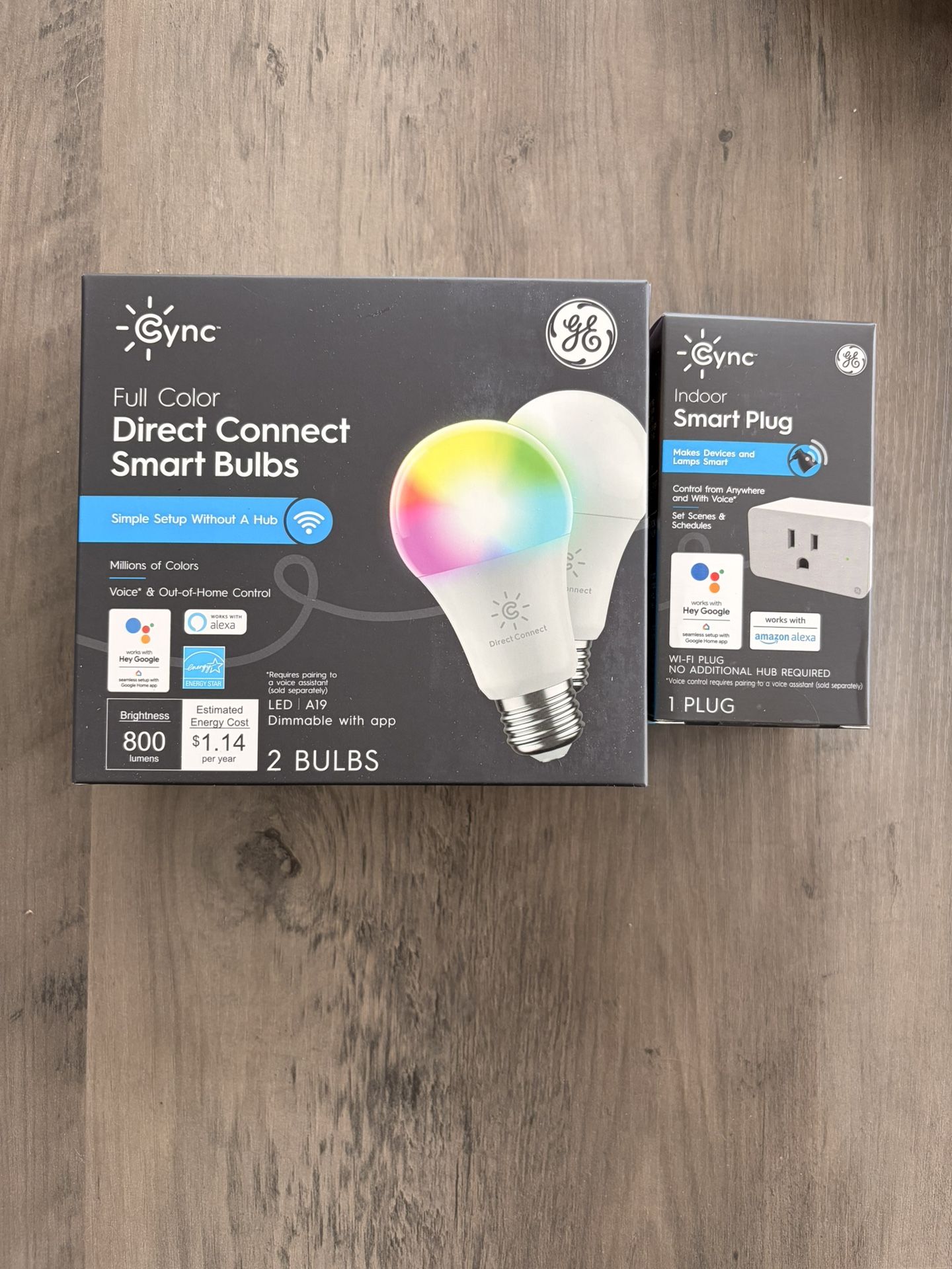 Smart Light Bulbs And Smart Plug