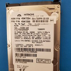 Lenovo 320gb Drives 7200 RPM, 3Gb/s