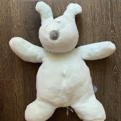 Nattou bunny mint green Plush Rabbit Lapin Comforter Baby soft toy 