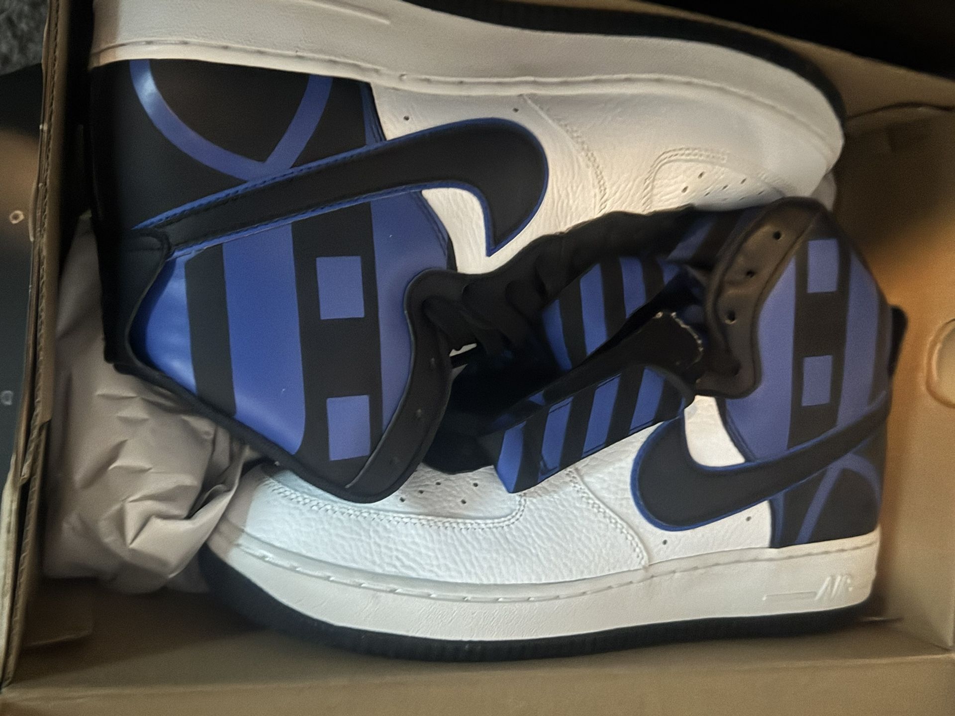 Blue Jordan’s Size 11
