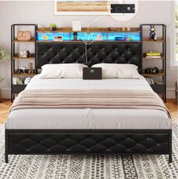 Queen bed frame