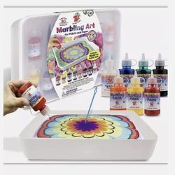 TBC The Best Crafts Marbling Paint Kit,8 X 1.8 fl.oz/53 ml Marbling Paint Art Ki