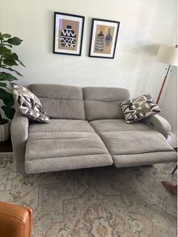 Small reclining couch