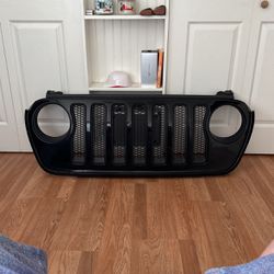 2019 Jeep Wrangler Unlimited Grill Black