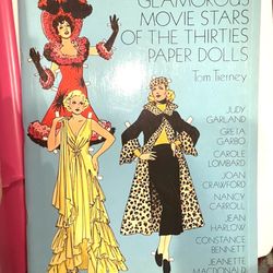 Uncut Glamorous Movie Star Paper Doll Book