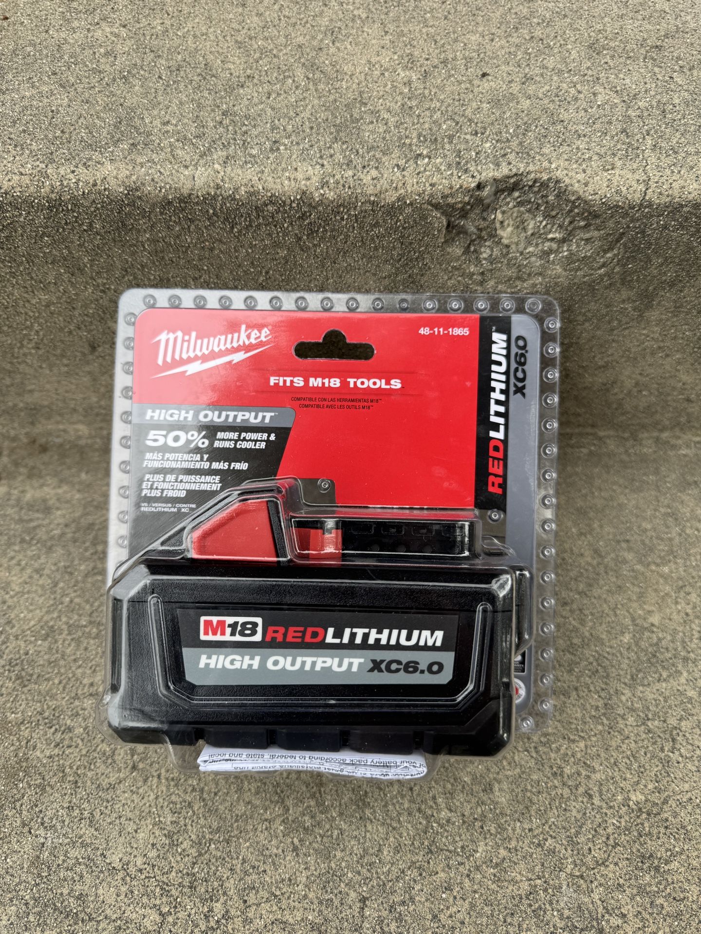 Milwaukee M18 6.0 Battery