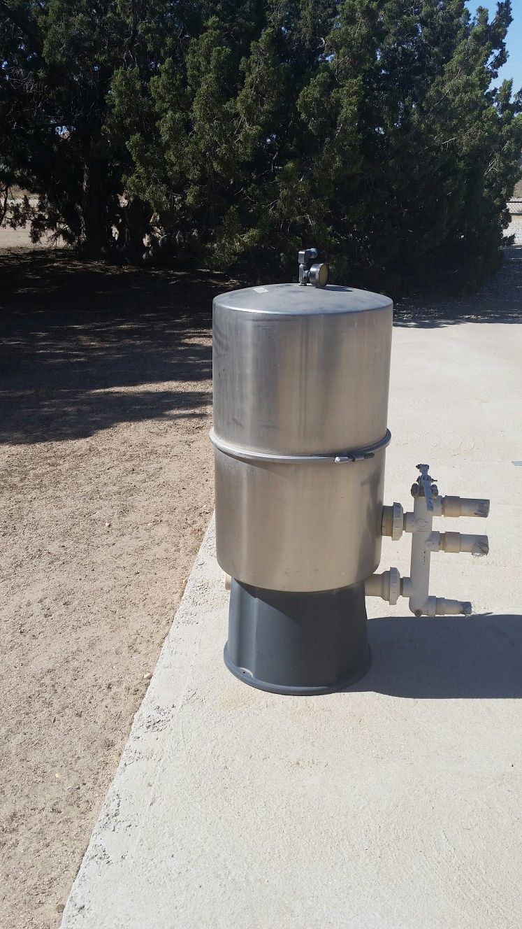 Stainless Steel Diatomaceous Earth Swimming Pool Filter