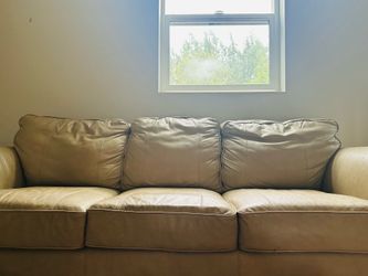 Free Leather Couch and Loveseat