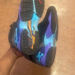 Jordan Auqua 8s Size 10