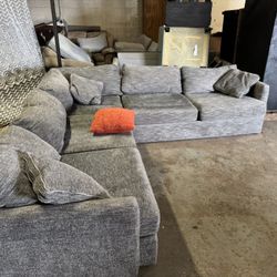 Grey Sectional Couch 
