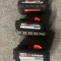 Milwaukee Batteries