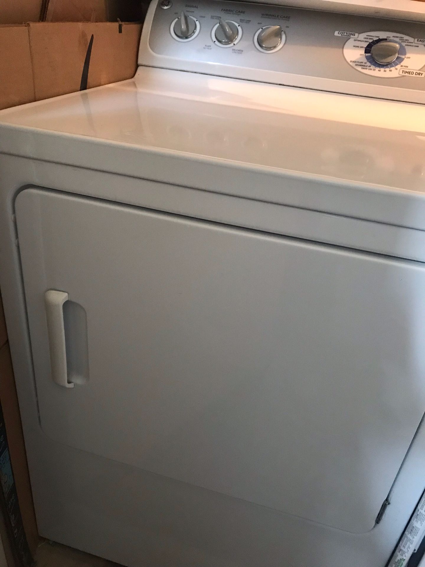 Used washer and dryer whirlpool white
