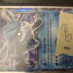 Basic glaceon eX Pokémon