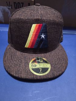 Houston Astros Size 7 59Fifty NewEra Fitted Hat $50 Retail