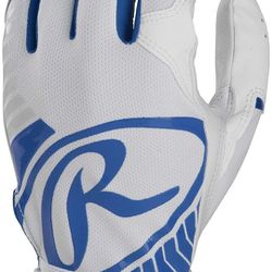 NEW! Rawlings 5150 Baseball Batting Gloves, Youth Medium, Royal Blue