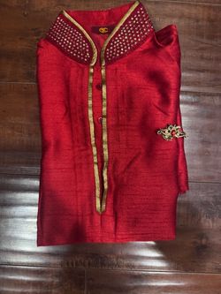 Red Kurta Top
