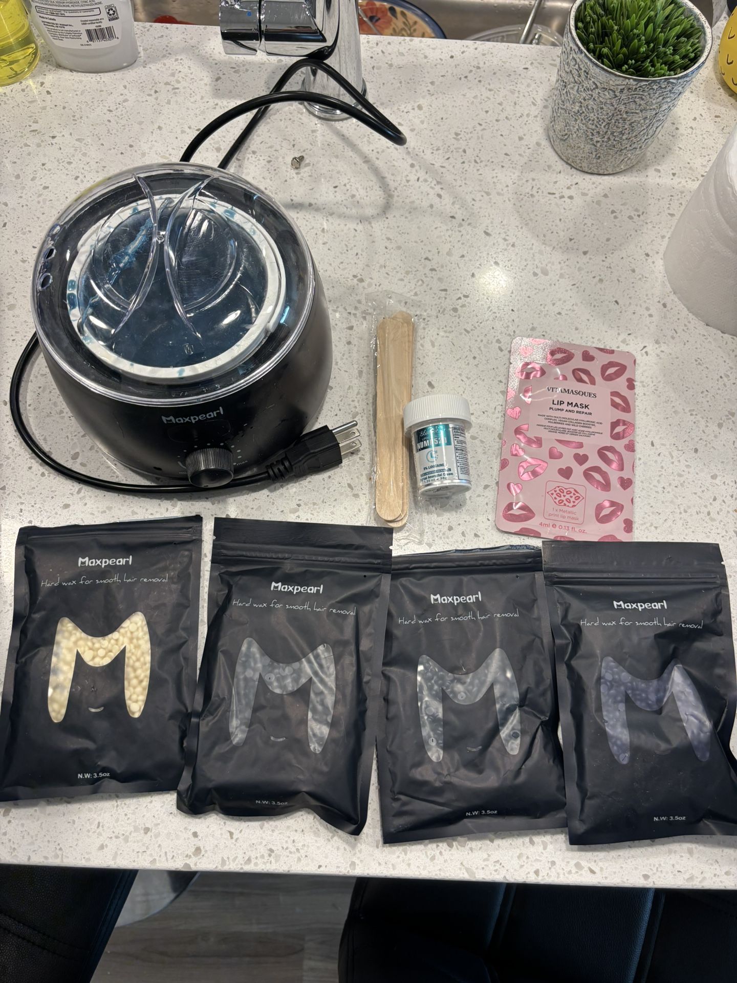 Maxpearl home waxing kit
