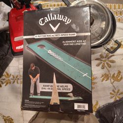 Callaway B' Putting Mat W/Opti-speed Ramp