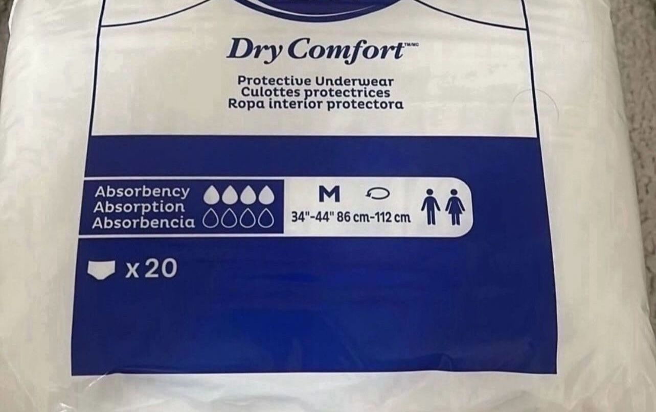 NEW adult Protective Underwear size medium If interested in more please message me