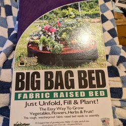 Fabric Raised Bed For Growing Food Or Plants!