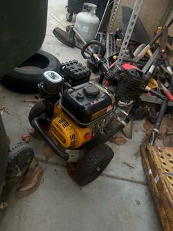 DeWalt pressure washer