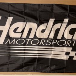 Hendrick MOTORSPORTS Black Banner