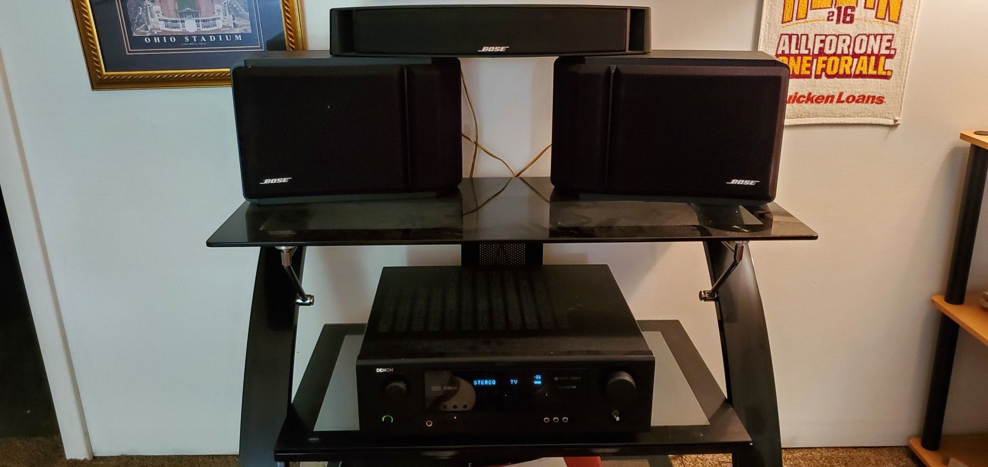 Denon/Bose surround stereo system