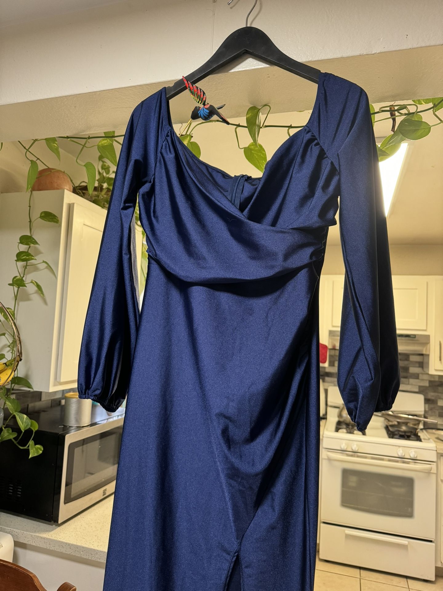 Fashion Nova Formal Royal Blue Dress XL - www.foodforfuture.com.au