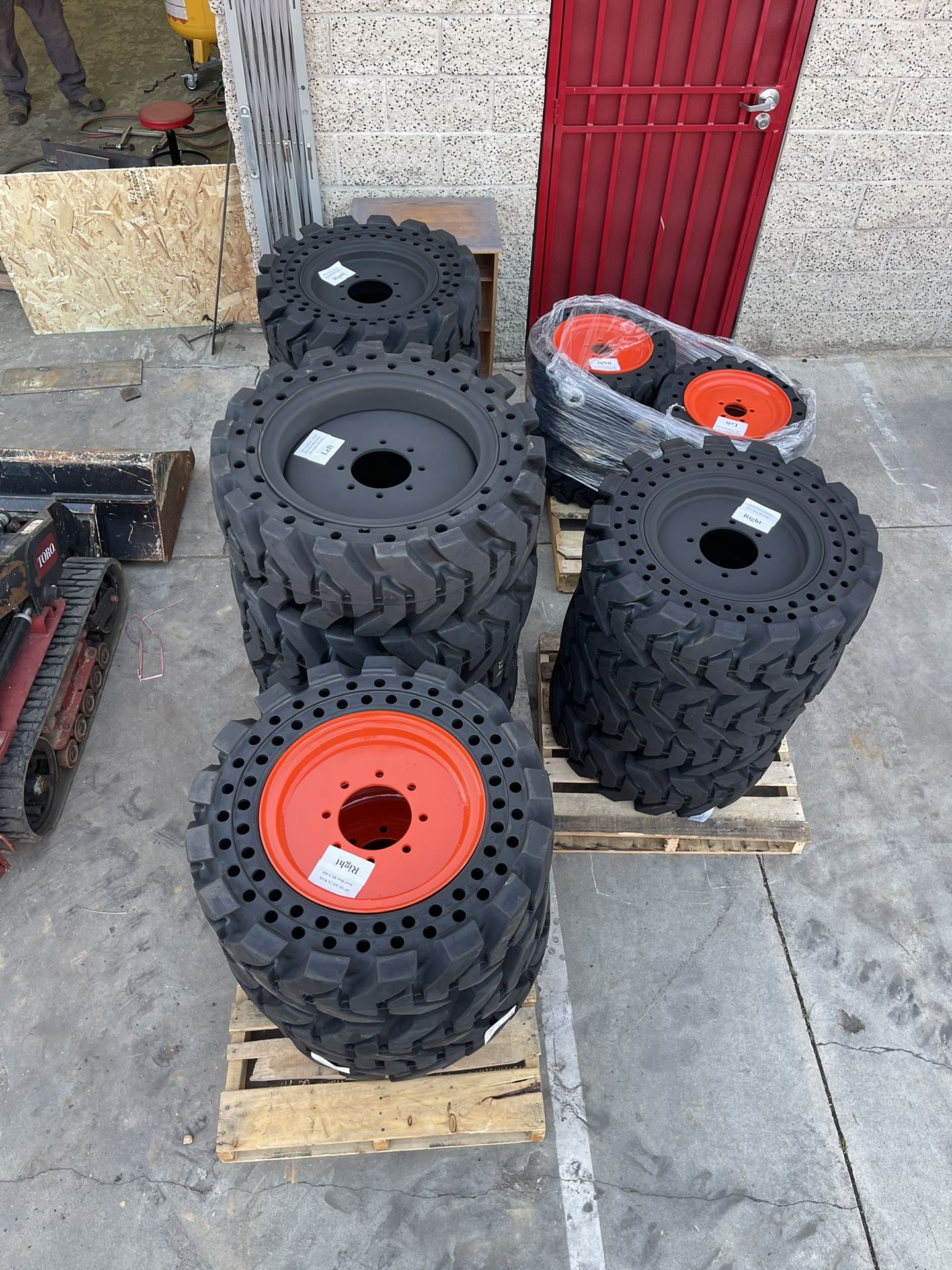 New Skid Steer Solid Tires 