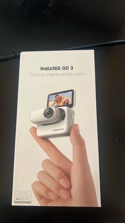 Insta360 GO 3 Action Camera 64GB Arctic White