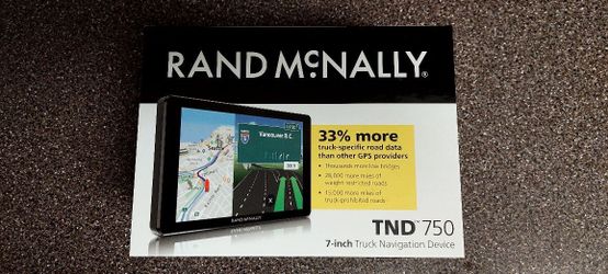 Rand Mcnally TND 750 GPS