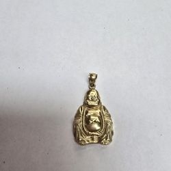 10k Gold Buddha Pendant.