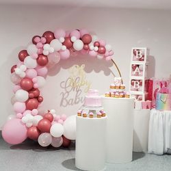 Its A GIRL baby Shower Decoration / Ballon Garland 