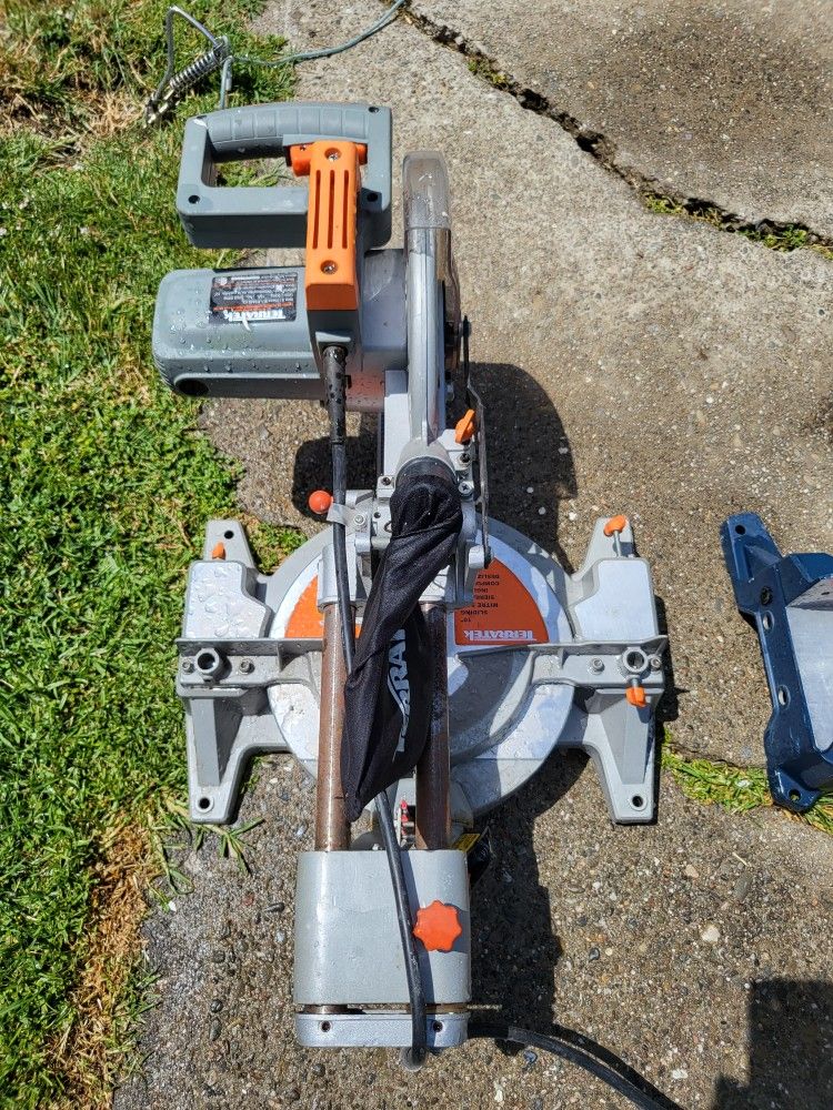 Terratek 10 Inch Sliding Compound Miter Saw
