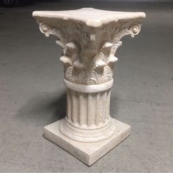Large White Pedestal Table Base