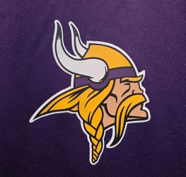 NFL MINNESOTA VIKINGS POLO SHIRT 100% POLYESTER