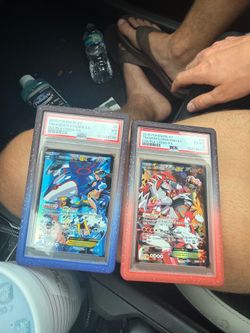 Pokemon XY Double Crisis Kyogre and Groudon PSA 6/7 sequential