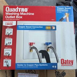 Oatey Quadtro Washing Machine Outlet Box