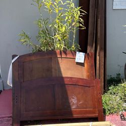 Twin Bed Frame Real Wood 