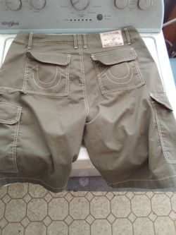 True religion shorts size 36