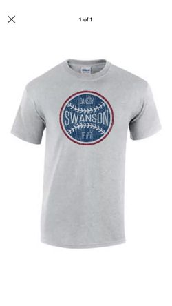 Dansby Swanson New Atlanta Braves T shirt 5xl