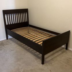 IKEA Twin IDANÄS Bed With Slats