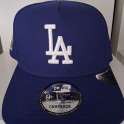 MLB La Dodgers New Era 9fifty Snap Back All Blue With White Logo $25