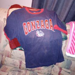 Colosseum Athletic Gonzaga Shirt Ladies/Junior Medium 