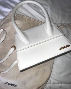 Jacquemus White Le Grand Chiquito bag