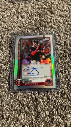 Topps Chrome 2025 Ryan Jeffers #215/499 Refractor Auto