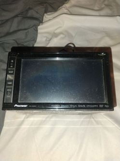 Pioneer double din cd dvd gps