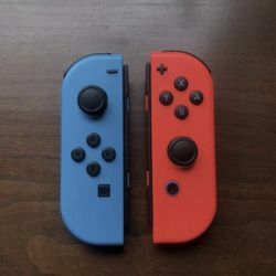 Nintendo Switch Joy-Con Controllers (Blue & Red) – Great Condition